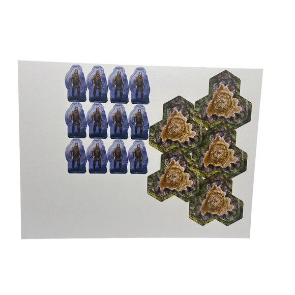 Oathsworn Map & Unpunched Token Board Set | Game Components - Picture 12 of 12